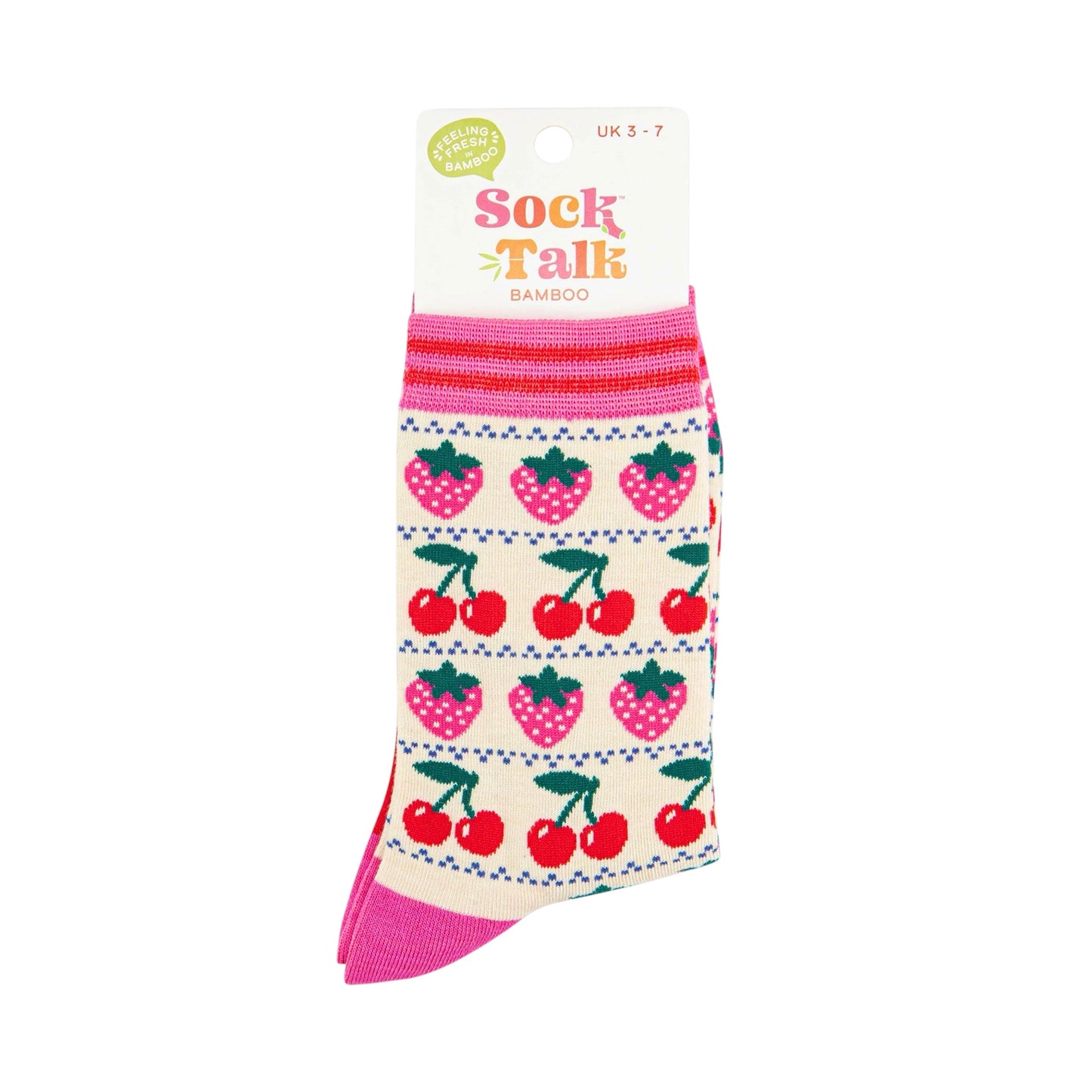 Ladies bamboo socks - Fruity