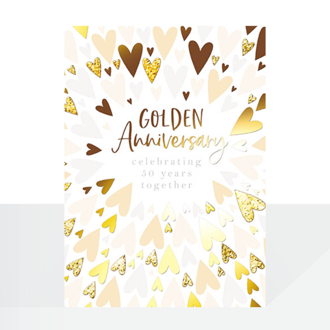 50 years Anniversary card