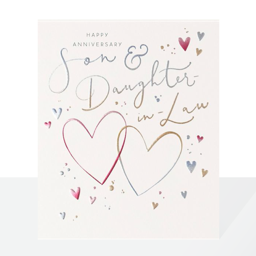 Son & Daughter in law Anniversary