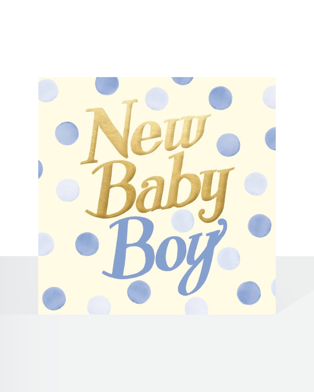 Emma Bridgewater New Baby Boy card