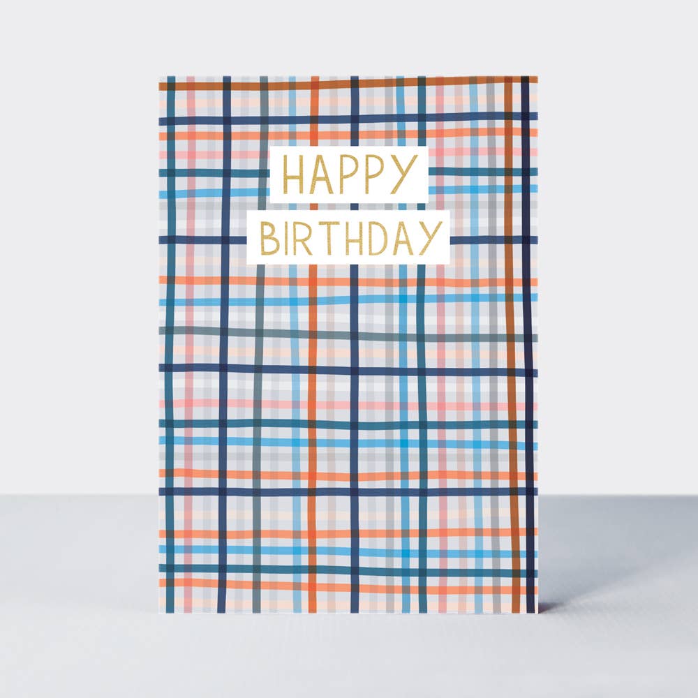 Checkmate Birthday Card with Check Print