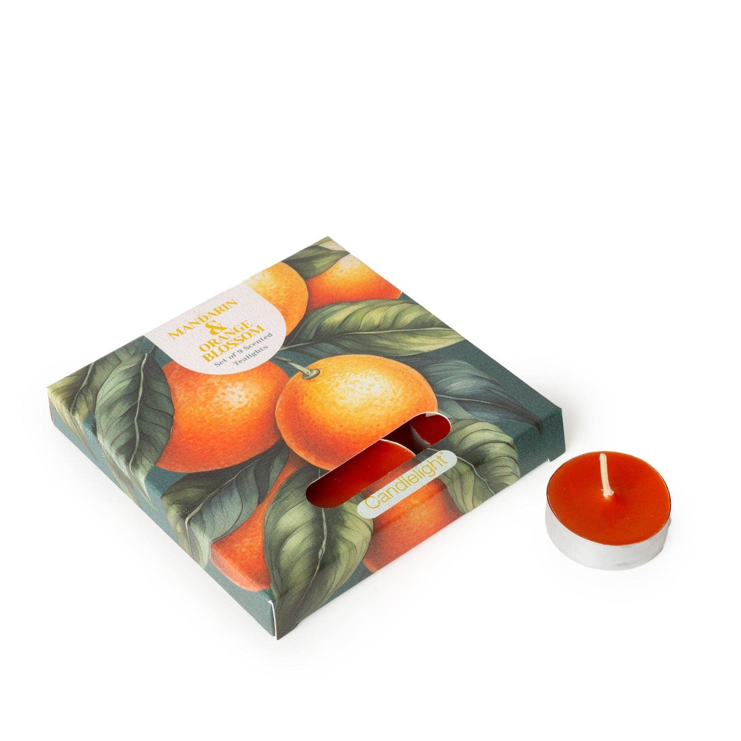 Set of 9 Tealights - Mandarin And Orange Blossom 6PK