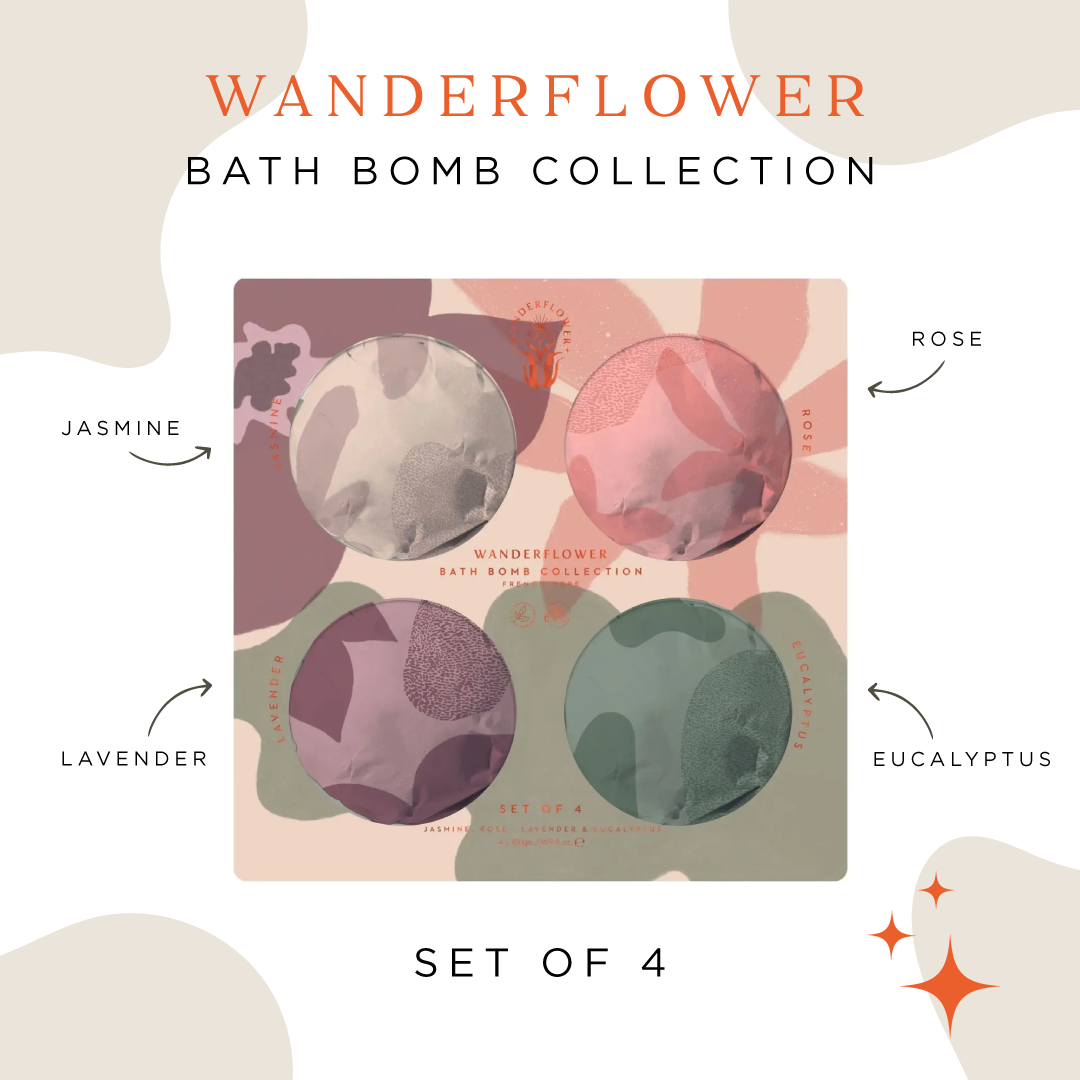 Wanderflower Bath Bomb Gift Set