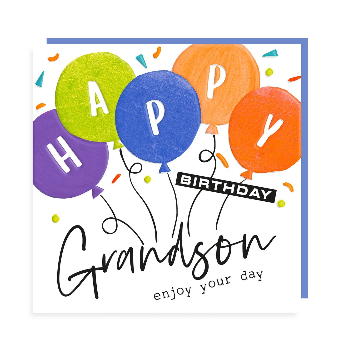 Happy Birthday Grandson - Party Balloons