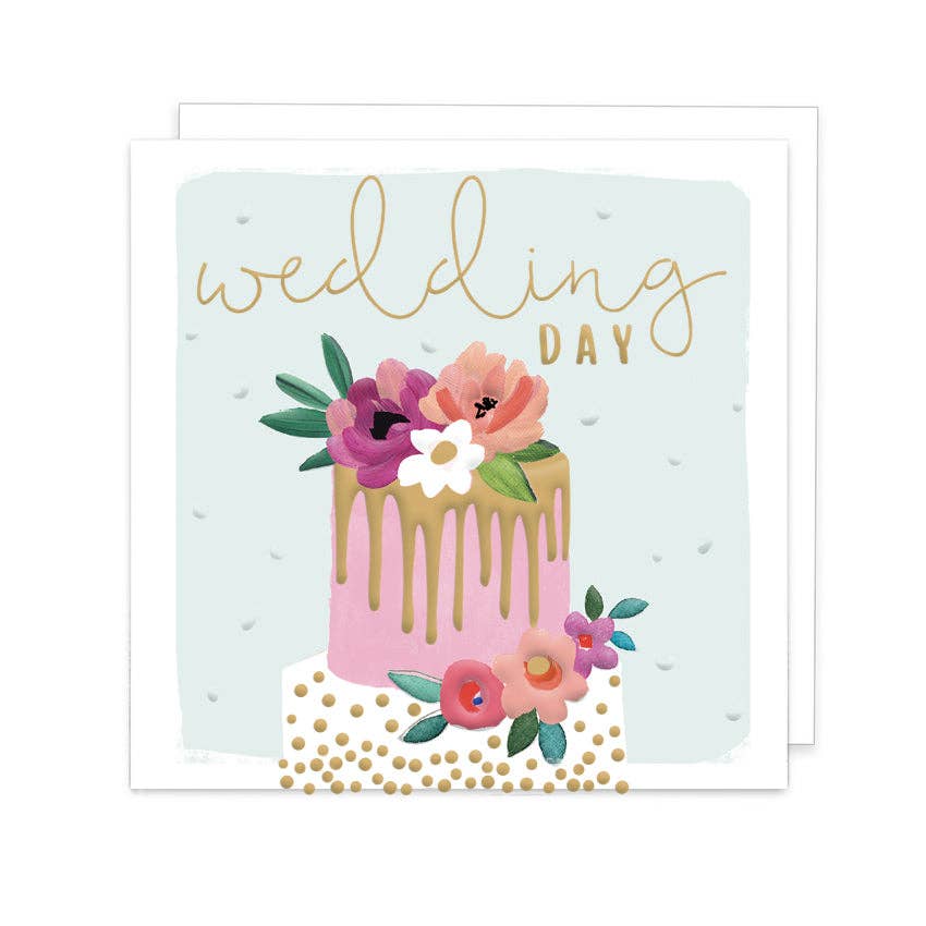 Wedding Day - Cake - Roses - Confetti