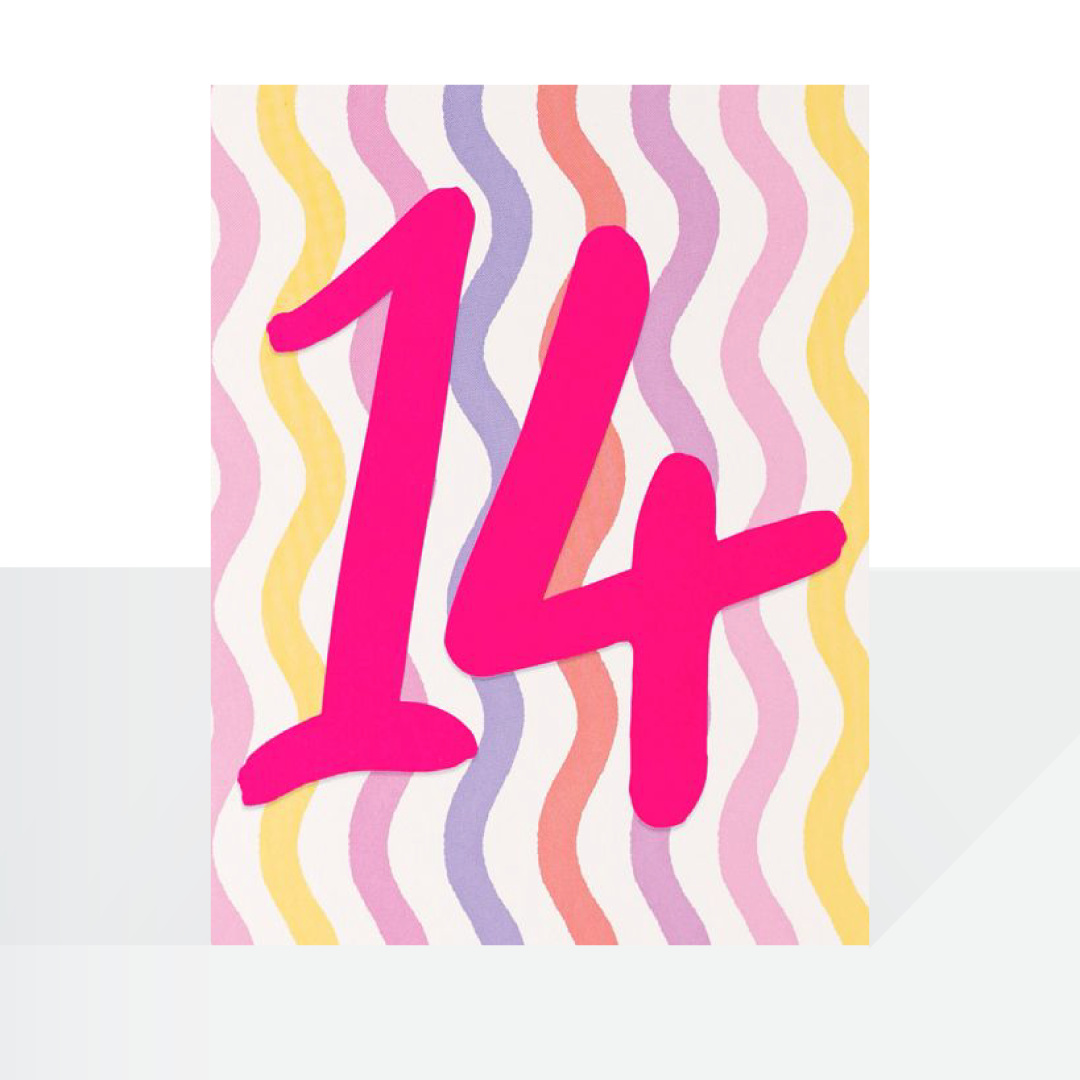 14th birthday Neon