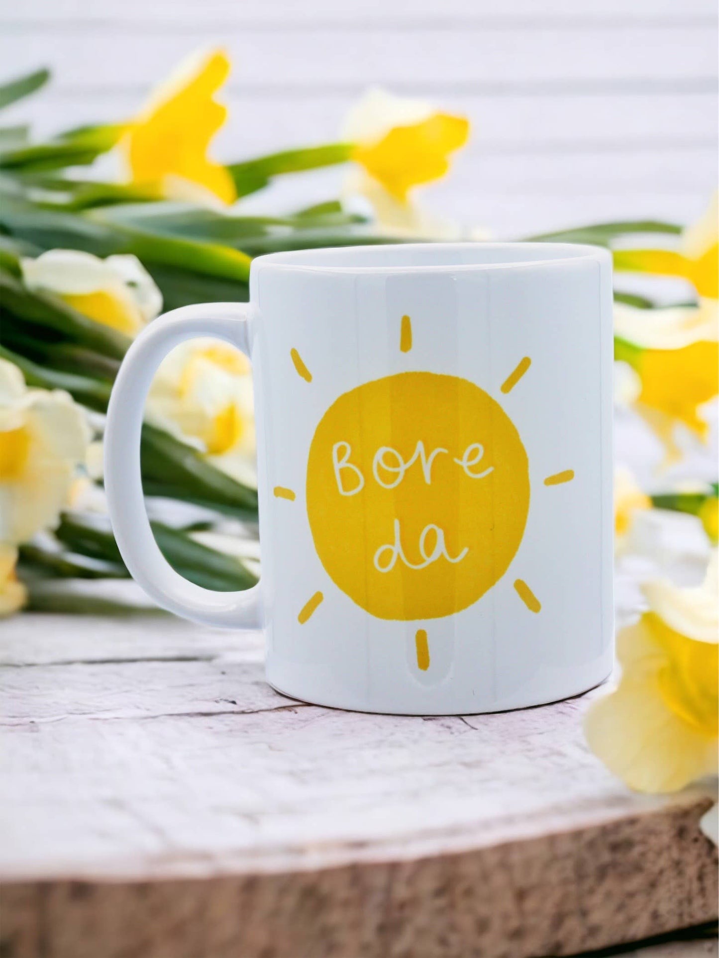 BORE DA | Wales Mug | Welsh gift | Cymraeg | Cwtch | Cariad