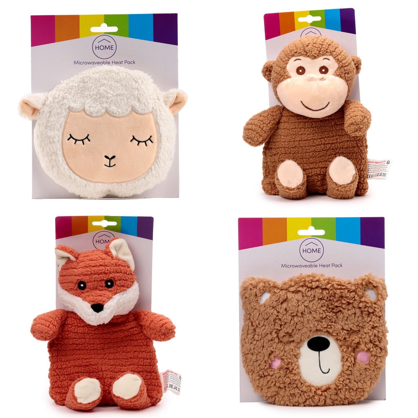 Snuggables microwave heat pack fox