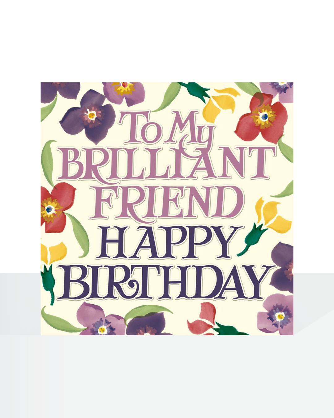 Emma Bridgewater - Brilliant Friend card