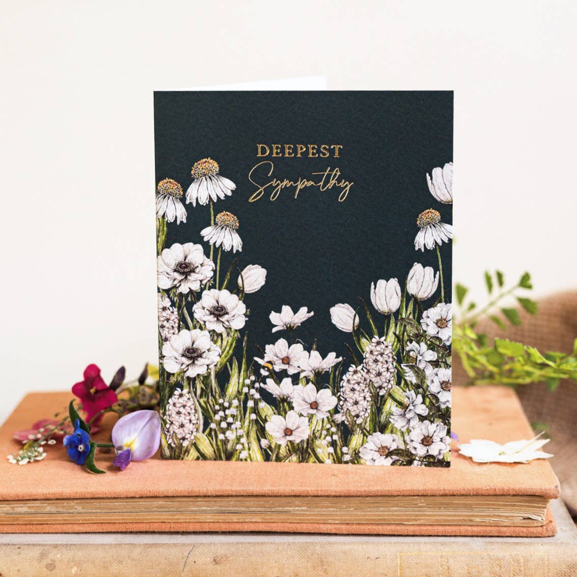 Deepest Sympathy Card (Cello-Free)