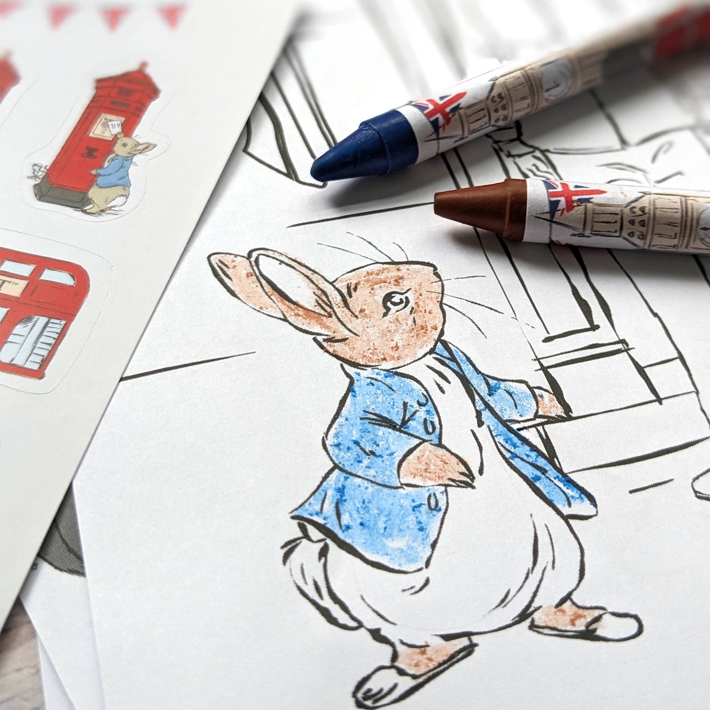 Peter Rabbit Out & About A5 Colouring Set