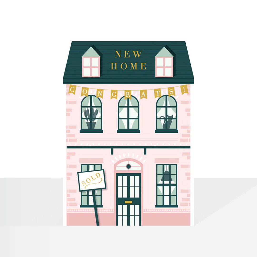 New home - Pretty pink house - The Artfile