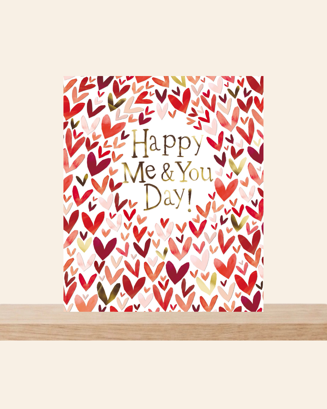 Happy me & you day anniversary card