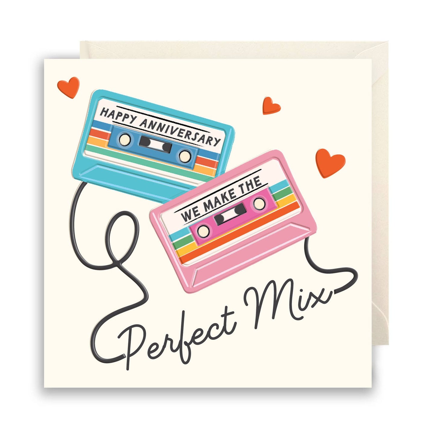 Happy Anniversary tape cassette's