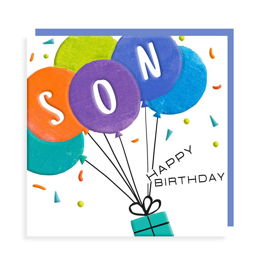 Happy Birthday Son - Party Balloons