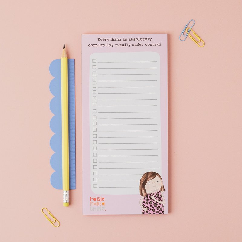 Listy Jot pad, So much to do, so few f’s to give