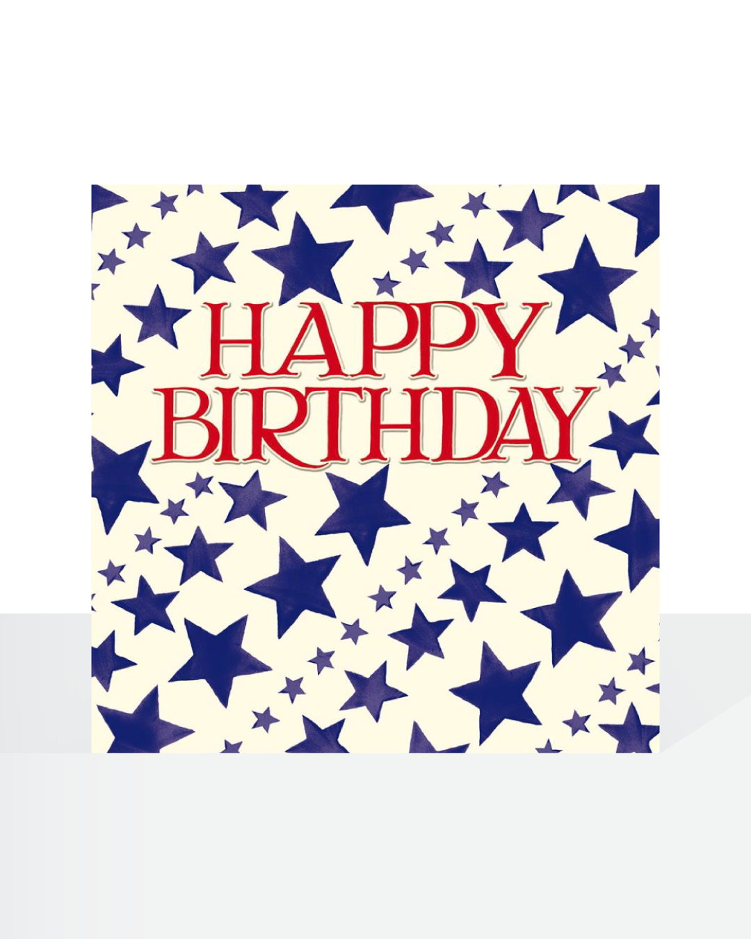 Emma Bridgewater - Blue stars card