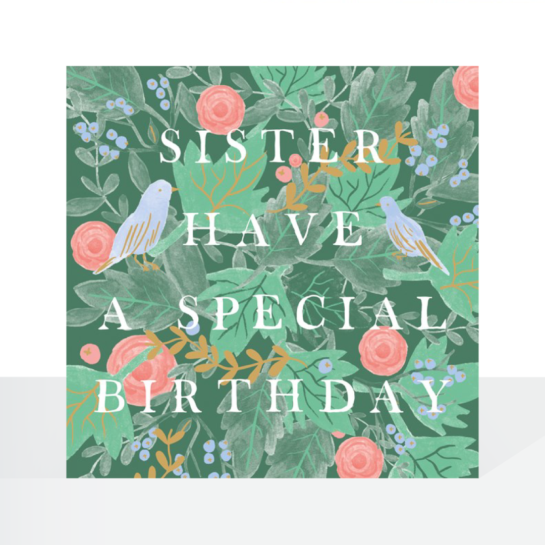 Sister have a special day, card