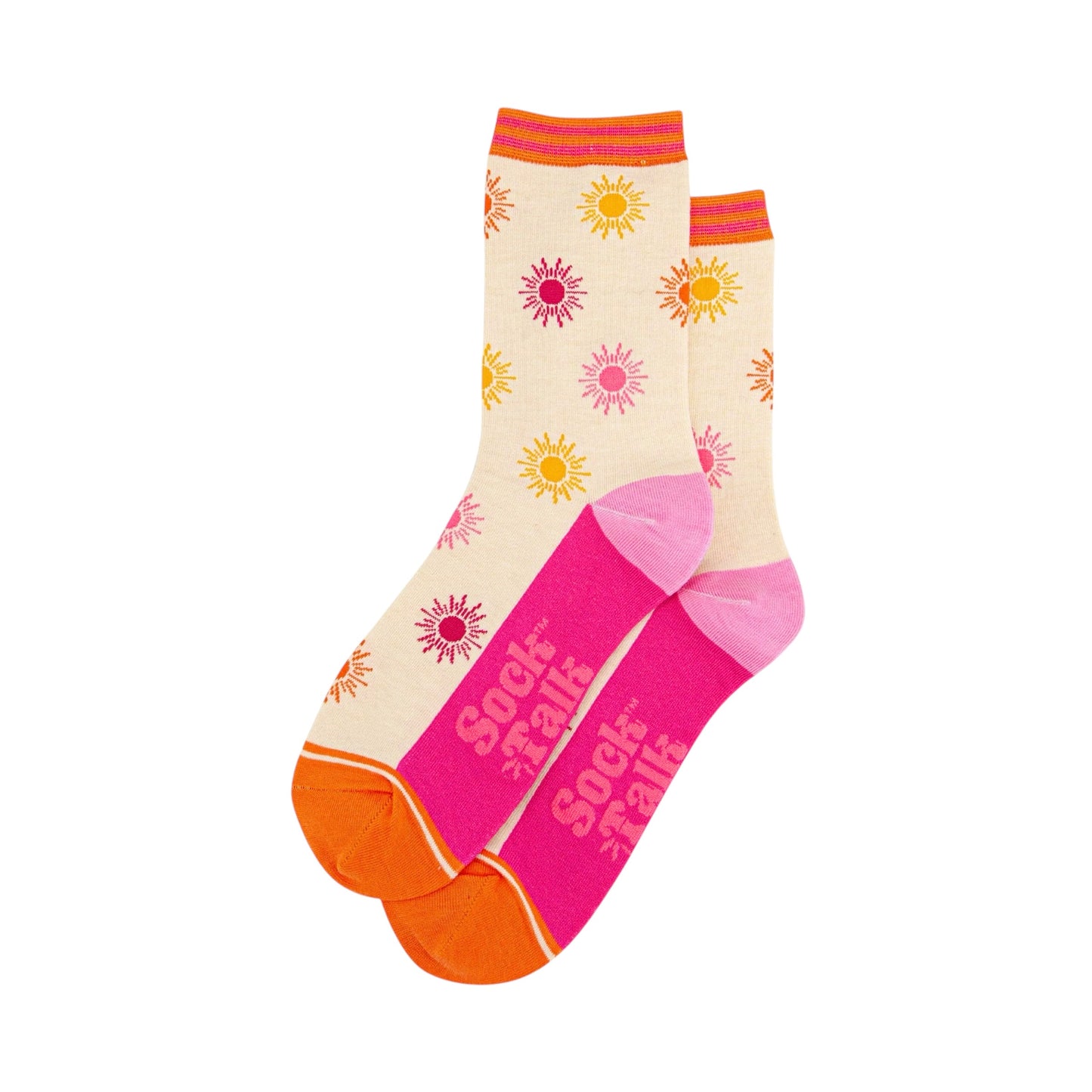 Ladies bamboo socks - Sunshine