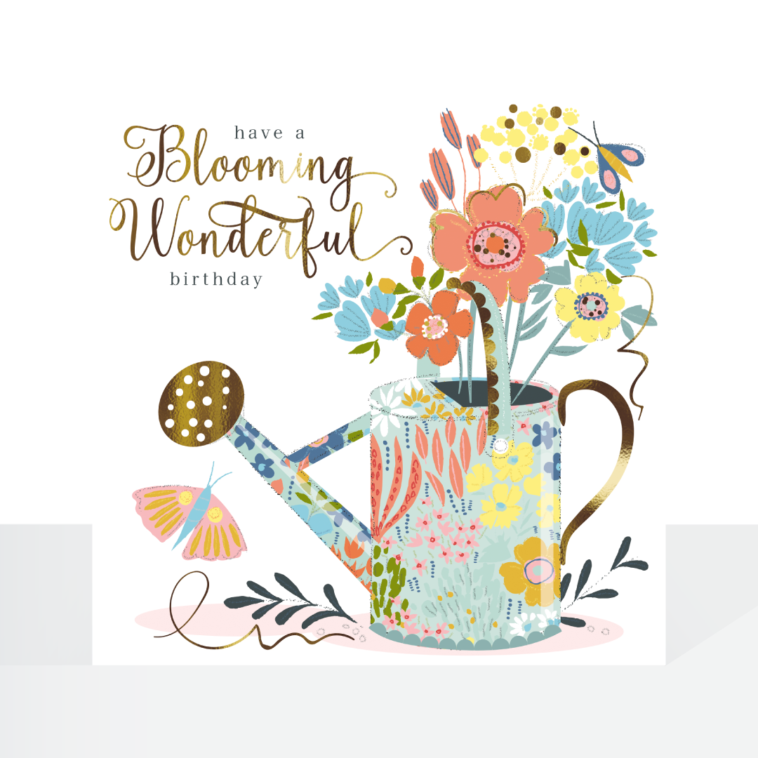 Blooming wonderful - birthday card