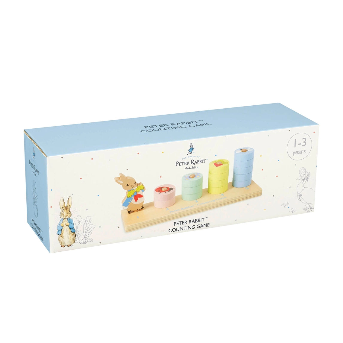 Peter Rabbit counting game wooden baby gift - Orange Tree Toys
