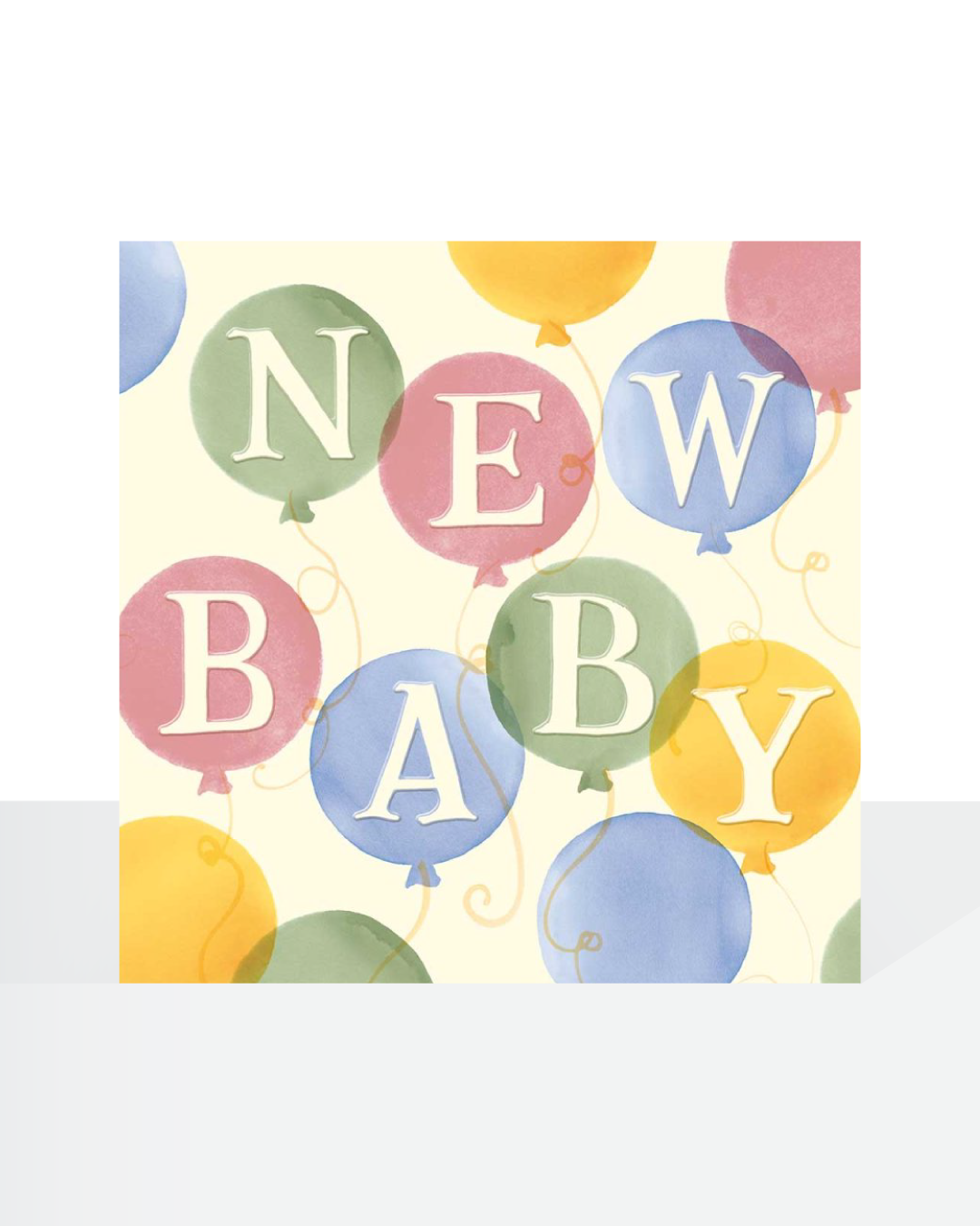 Emma Bridgewater - New Baby balloons card