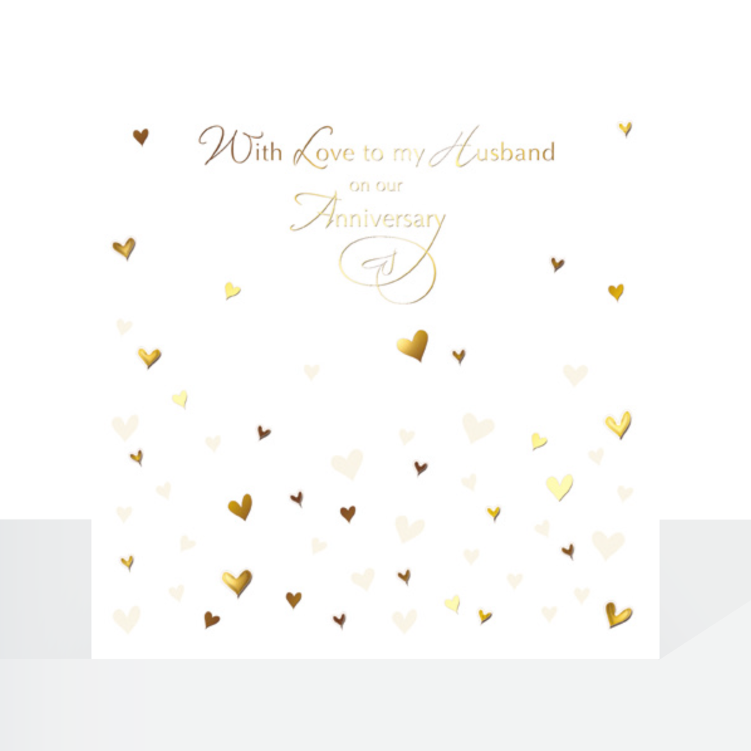 Husband on our Anniversary card