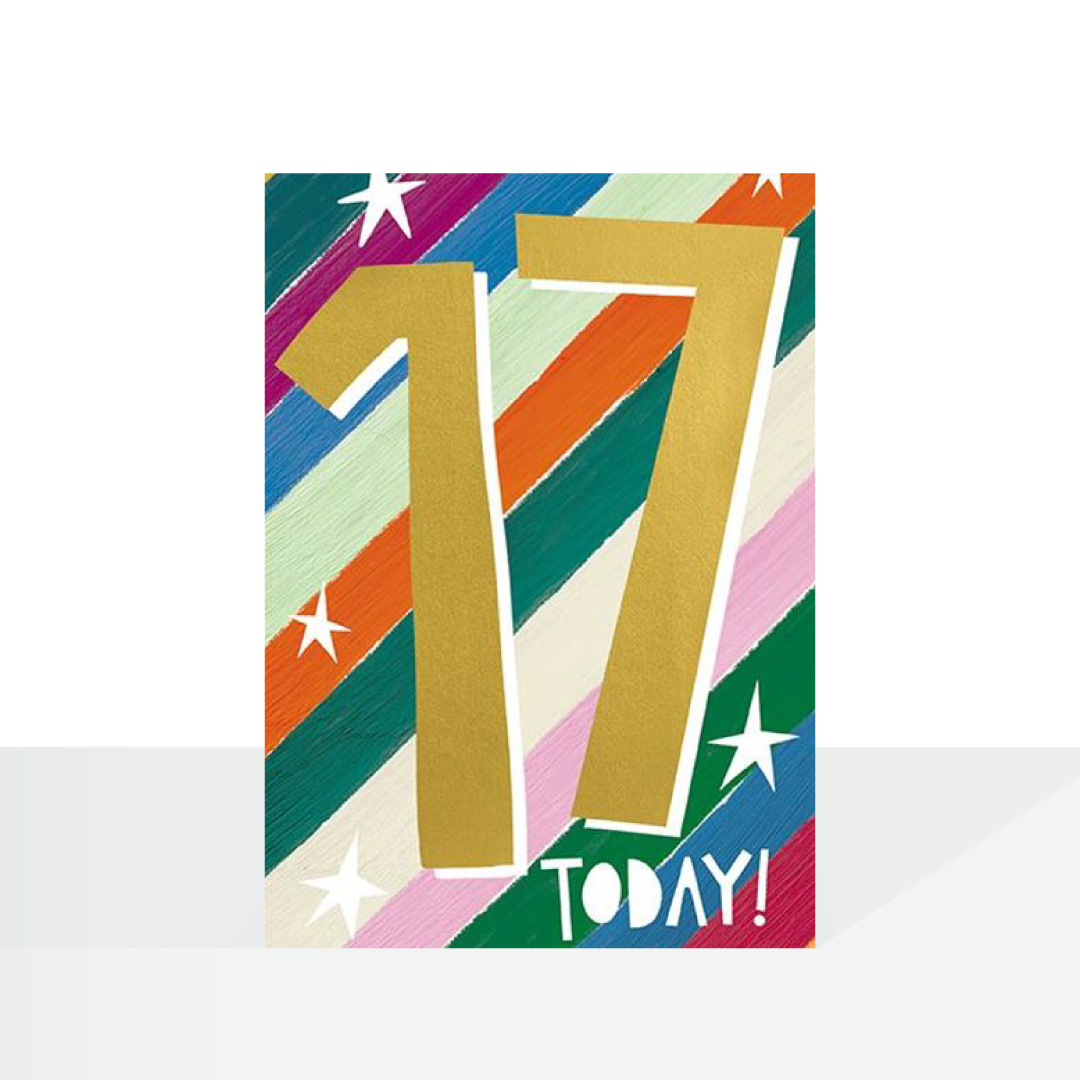 17 today gold stripes