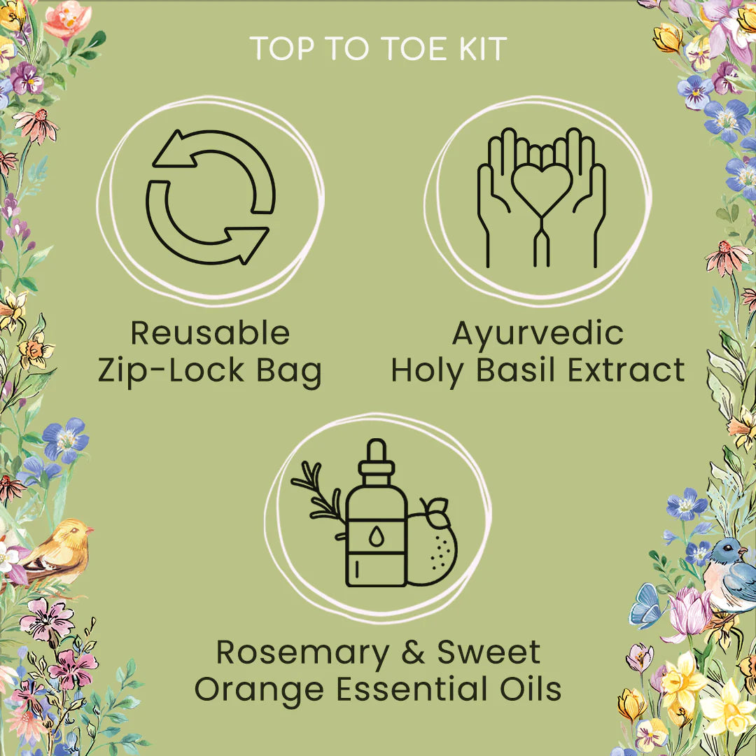 Flower of Focus Power Through Top to Toe Kit - Heathcote & Ivory