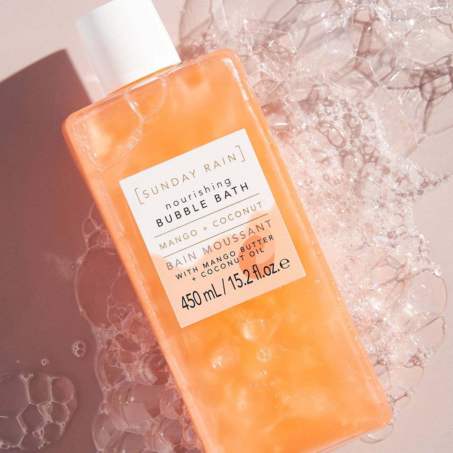 Mango + coconut bubble bath