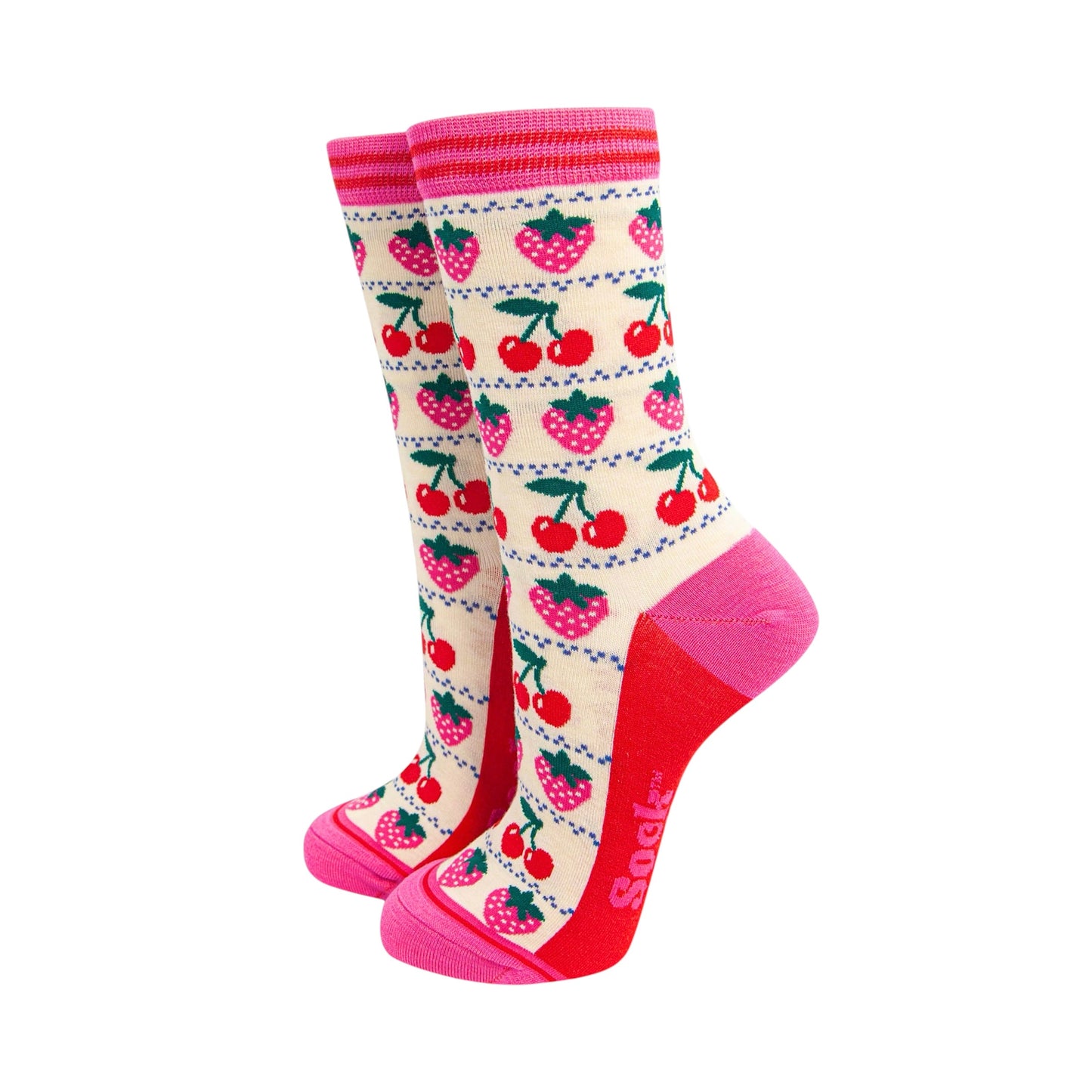 Ladies bamboo socks - Fruity
