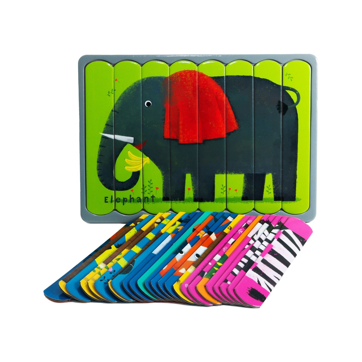 Lolly stick puzzles ~ Animals