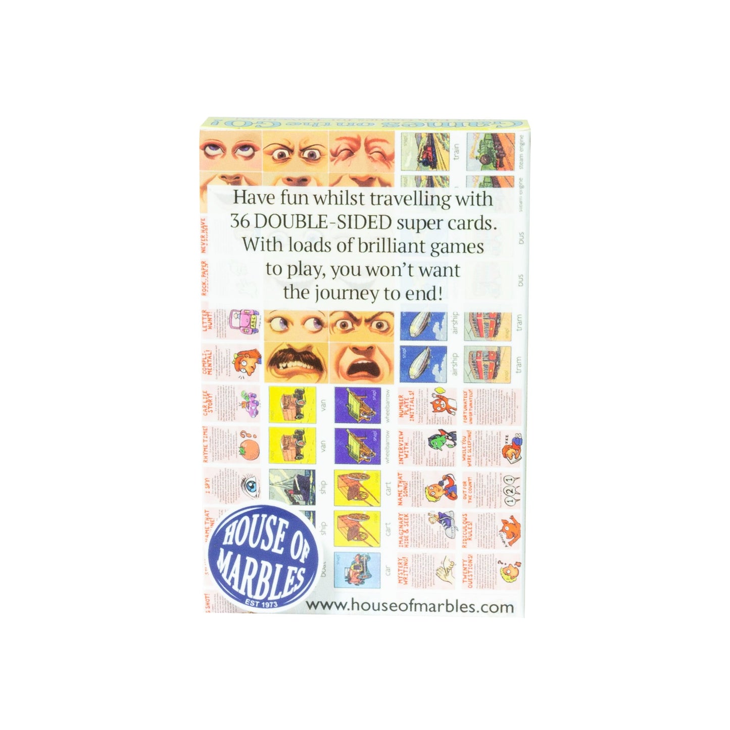 Games on the go - Travel cards