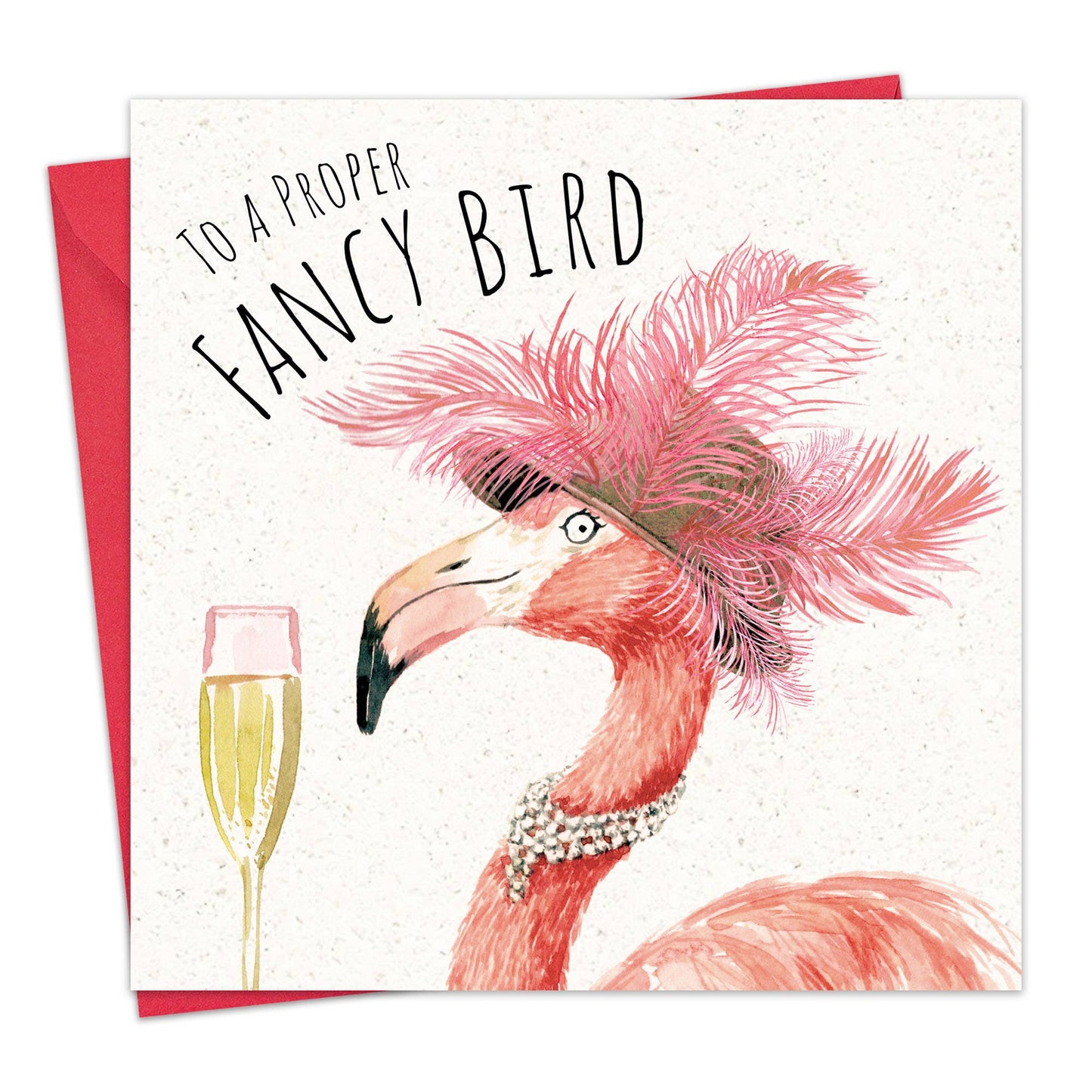 Fancy Bird - Funny Birthday Card