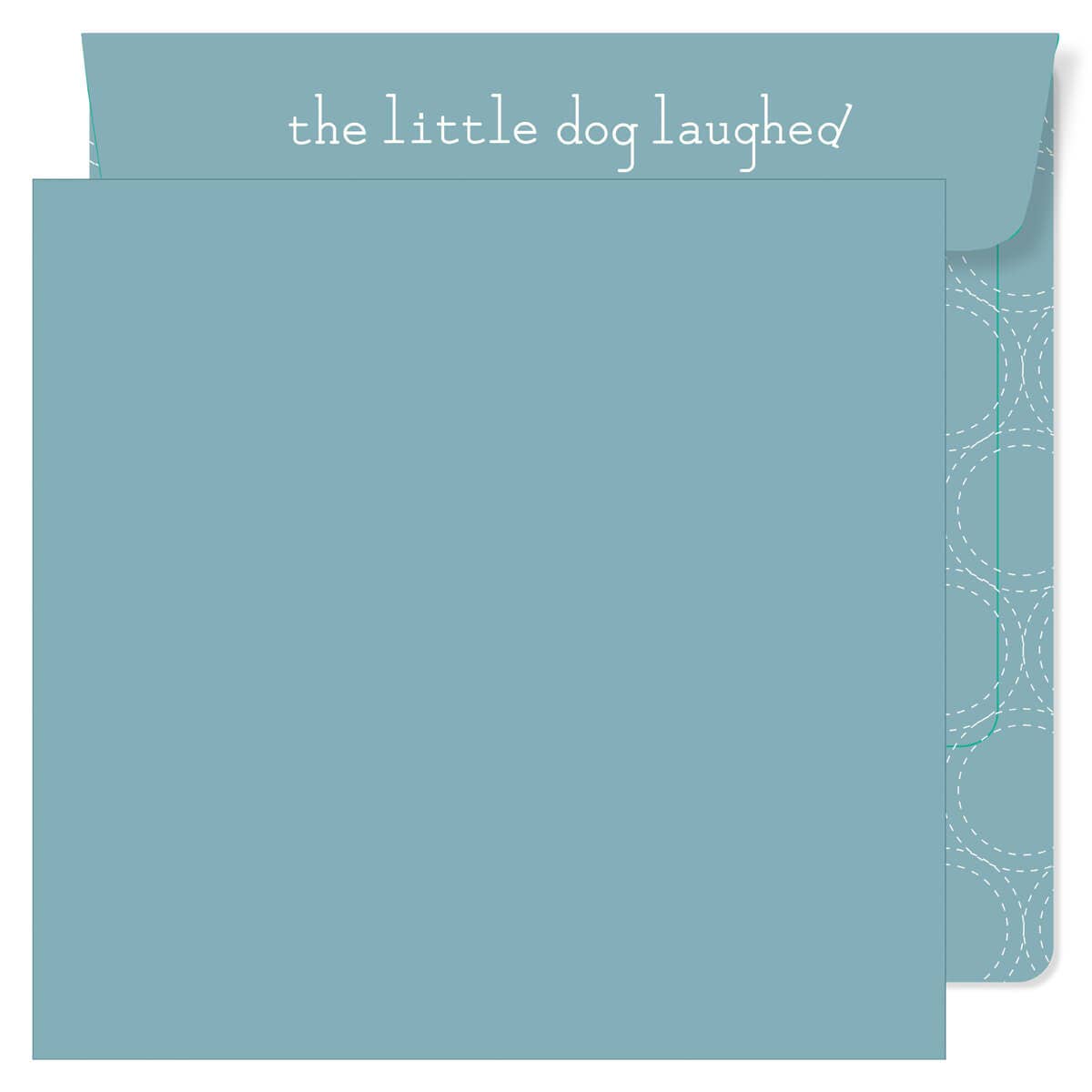 Cheeky Rescue Terrier Greeting Card