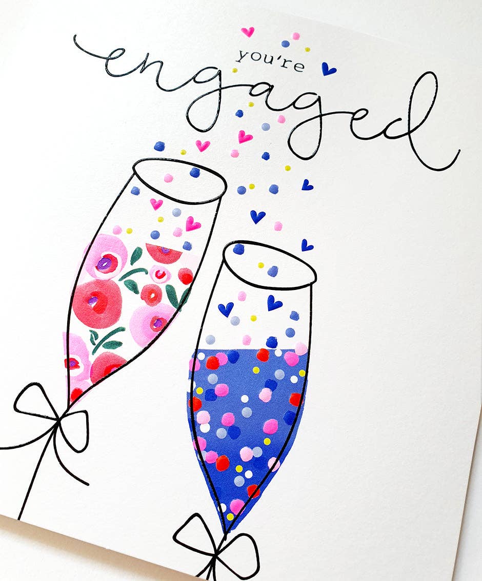 You're Engaged - Celebrating Drinks - Champagne