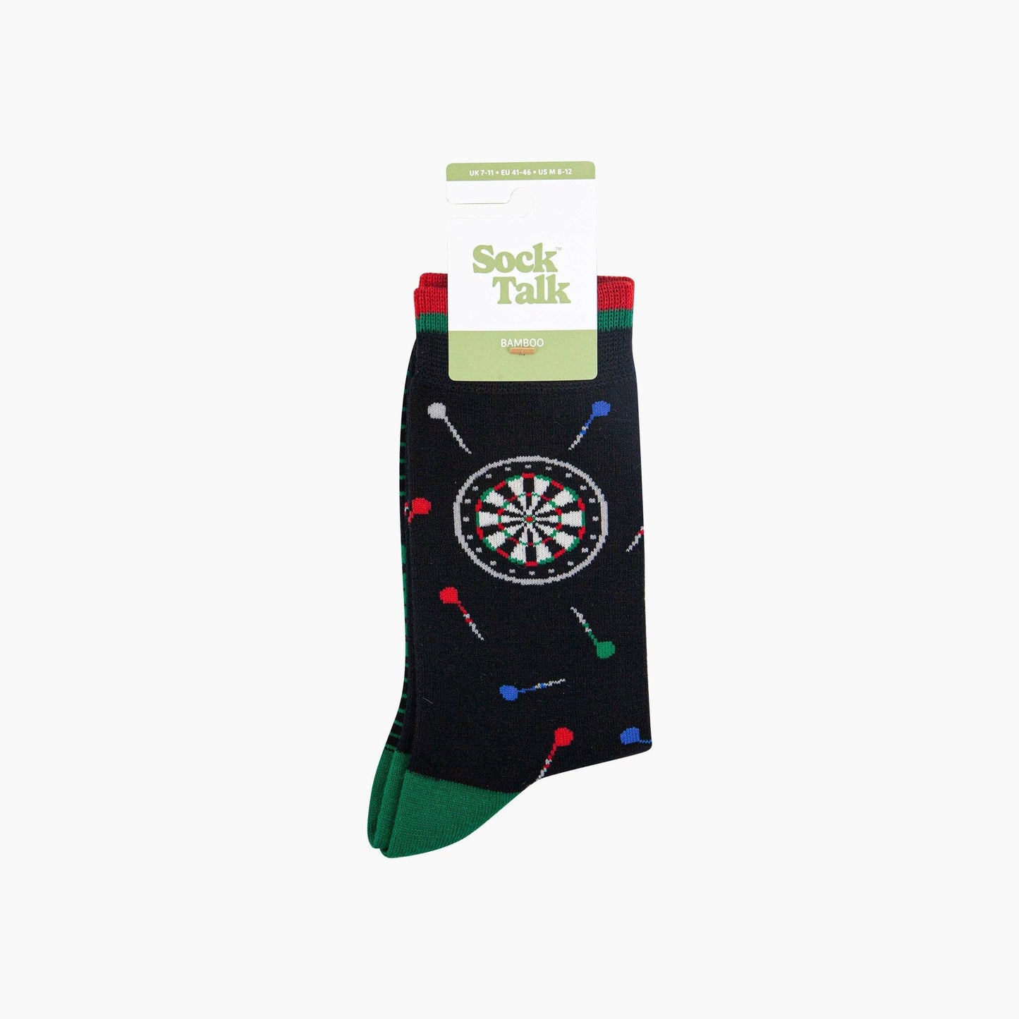 Darts Bamboo Socks in Black