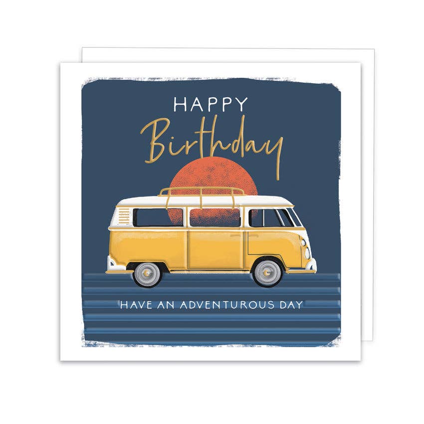 Happy Birthday - Van - Outdoors - Adventure