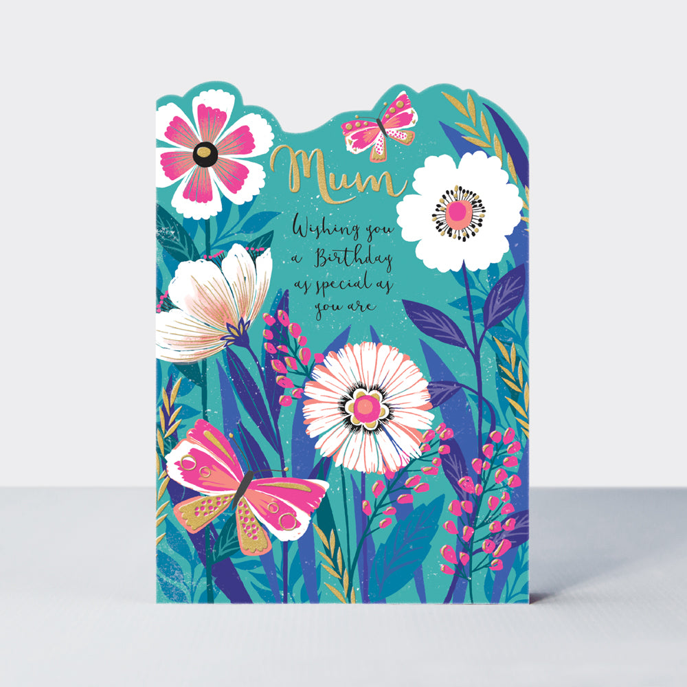 Mum, birthday wishes - Rachel Ellen Delilah card