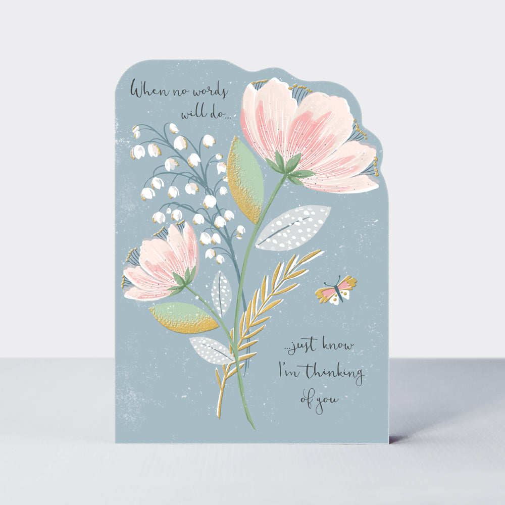 When no words will do - Rachel Ellen Delilah card