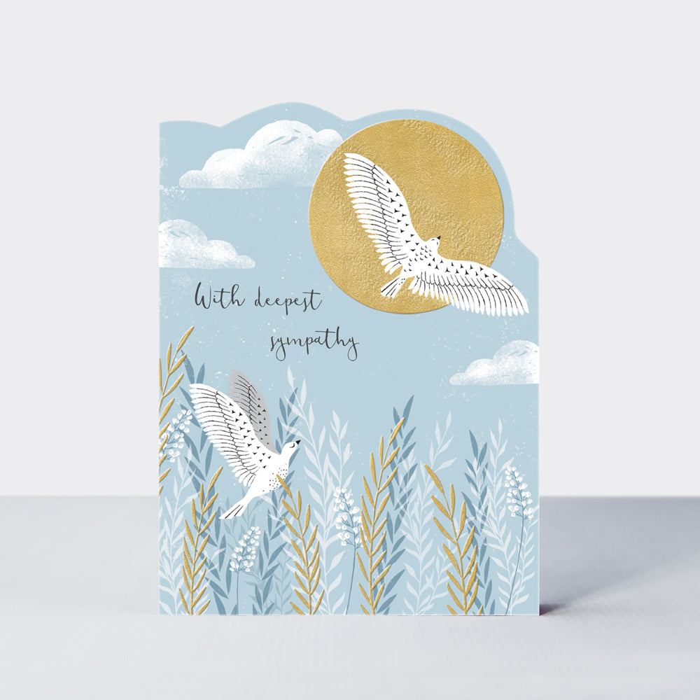 With deepest sympathy - Rachel Ellen Delilah card