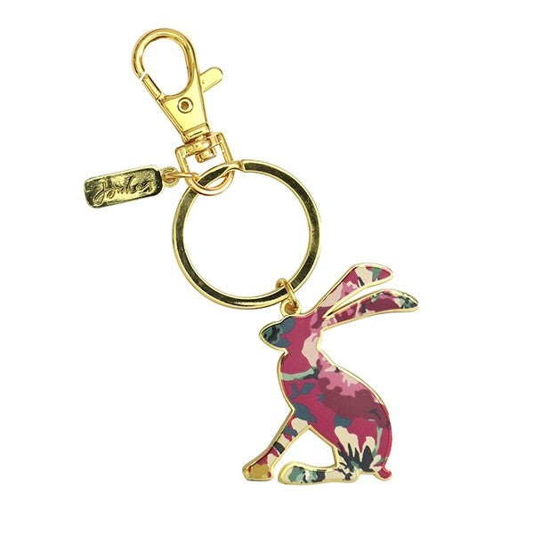 Joules hop to it rabbit keyring