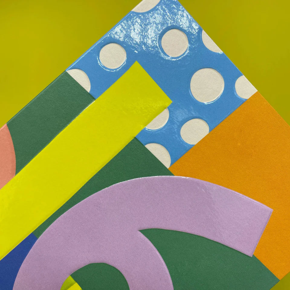 16th birthday bold, abstract & colourful