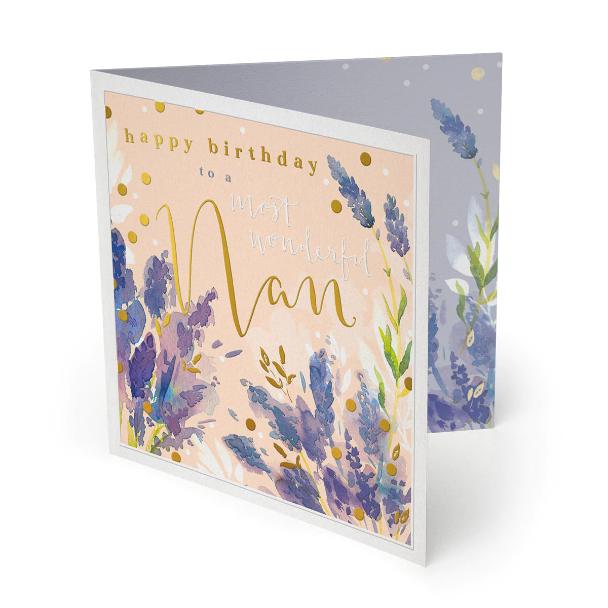 Happy birthday Nan - large card