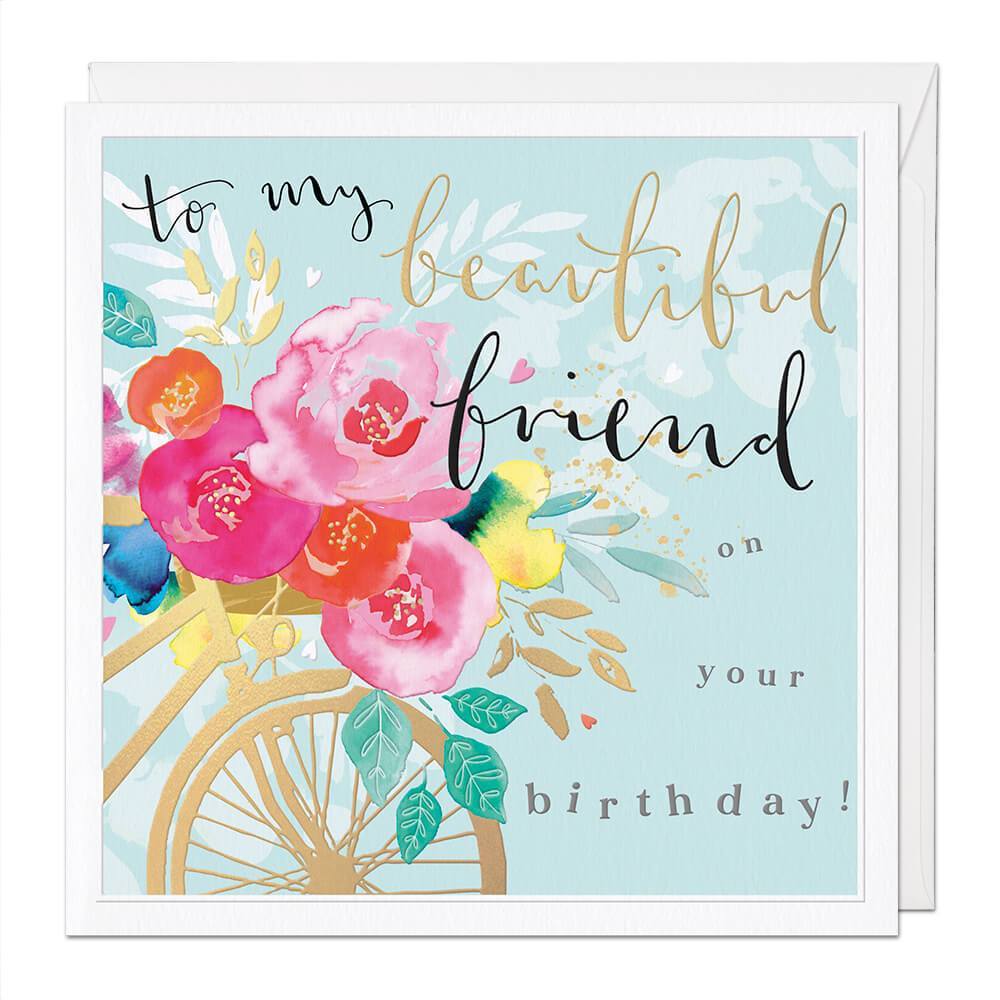 Beautiful Friend - large card
