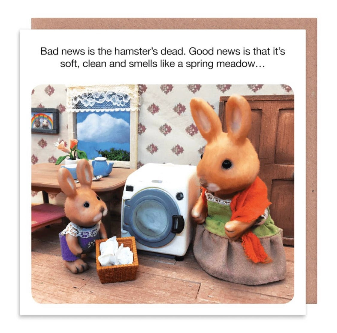 Spring meadow - card