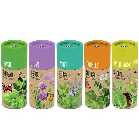 Herb Seedball Tubes
