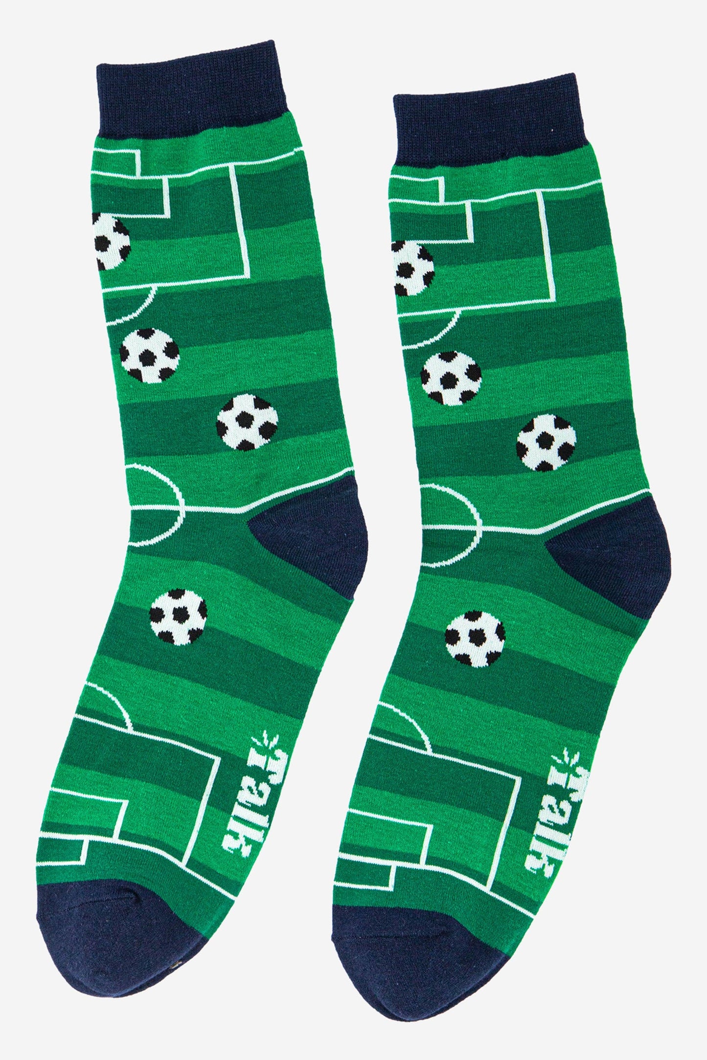 Men's Football Pitch Bamboo Socks