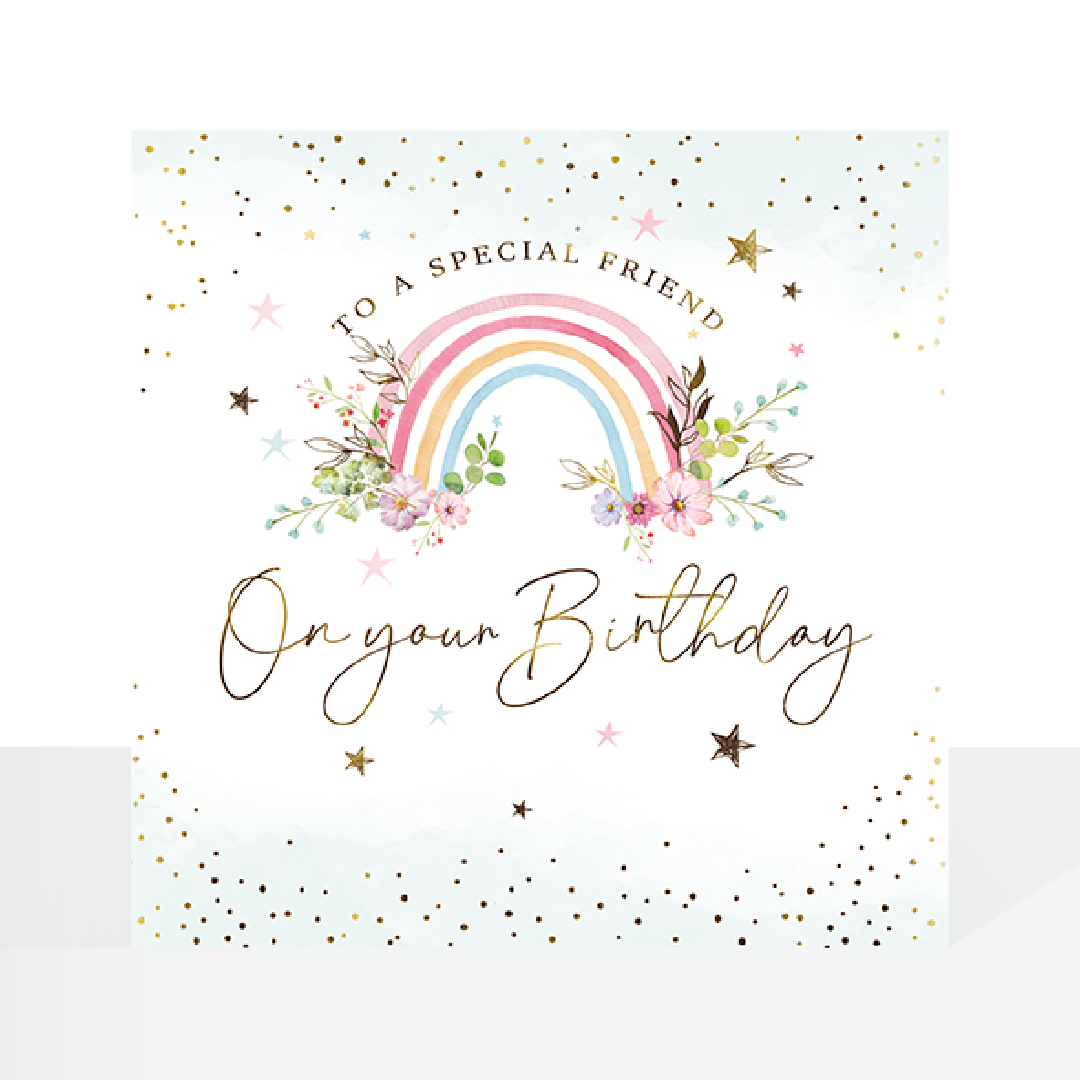 Special friend birthday - card