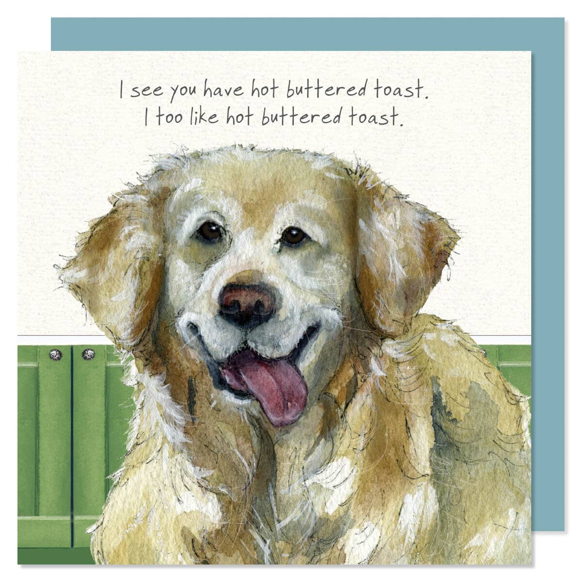 Golden Retriever Greeting Card